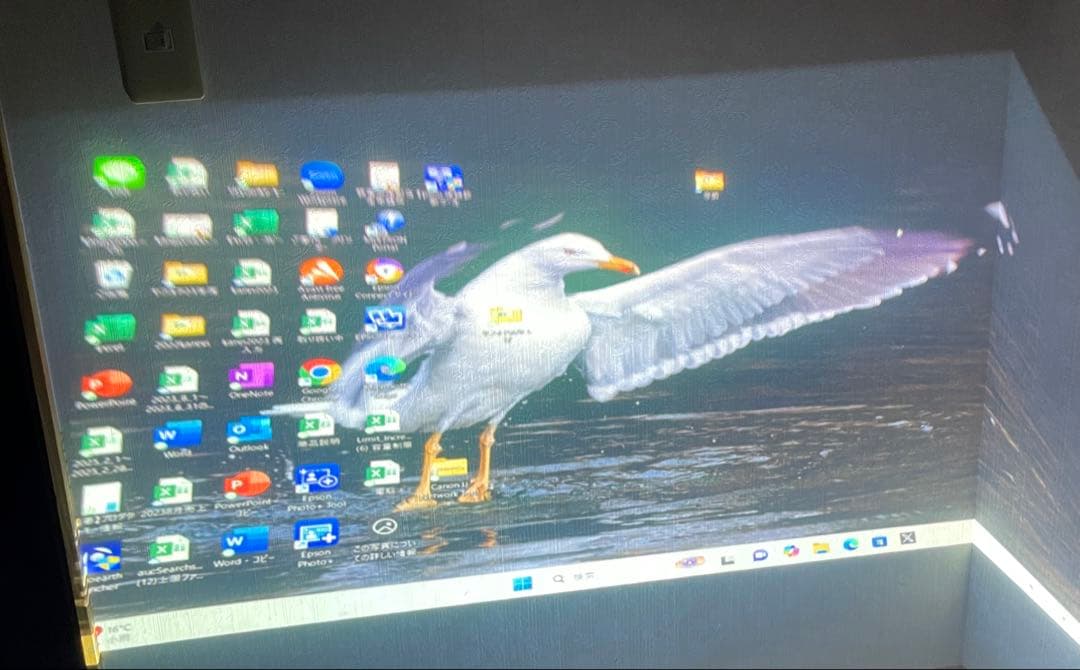 【ランプ1147H】業務用単焦点　EPSON EB-485WT プロジェクター