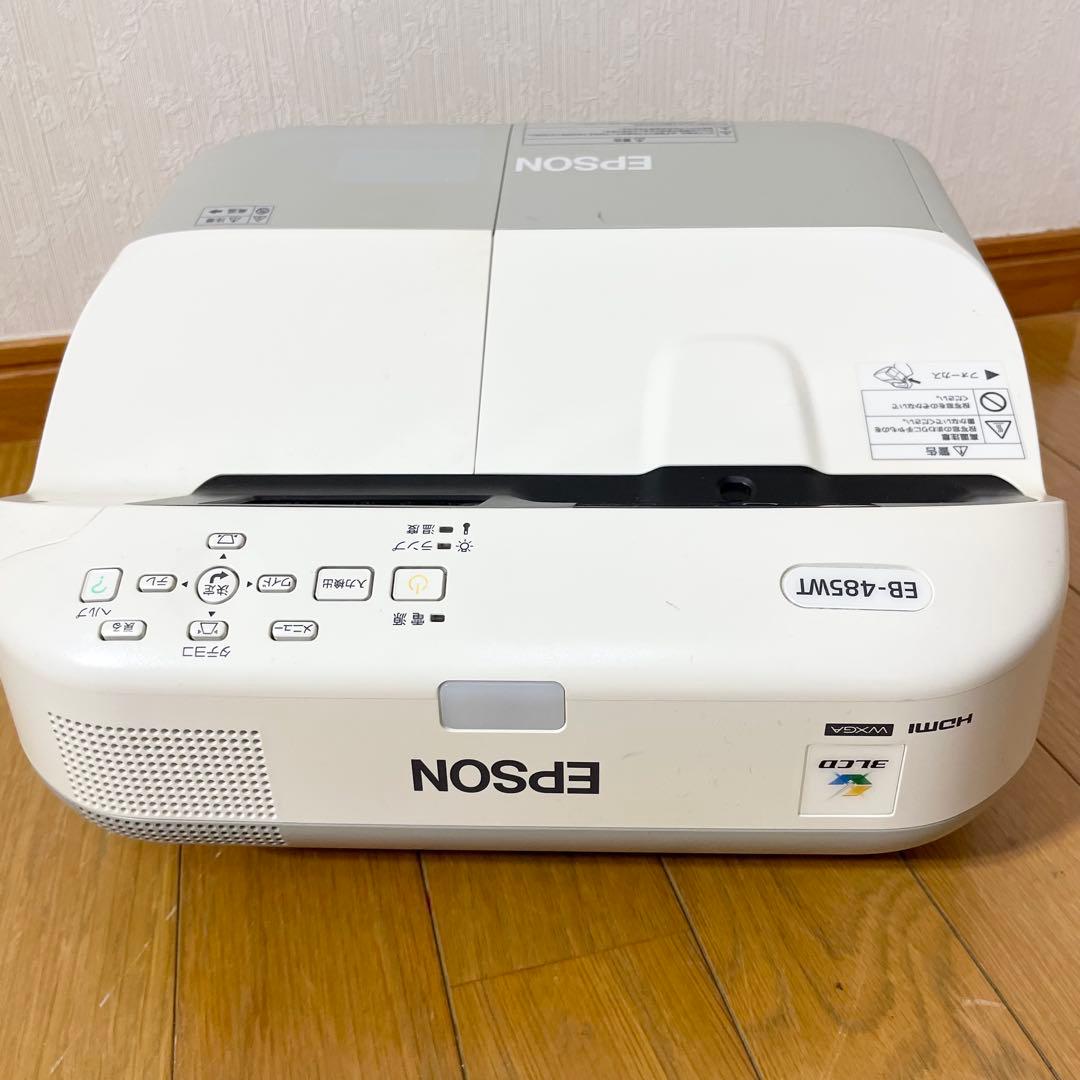 【ランプ1147H】業務用単焦点　EPSON EB-485WT プロジェクター