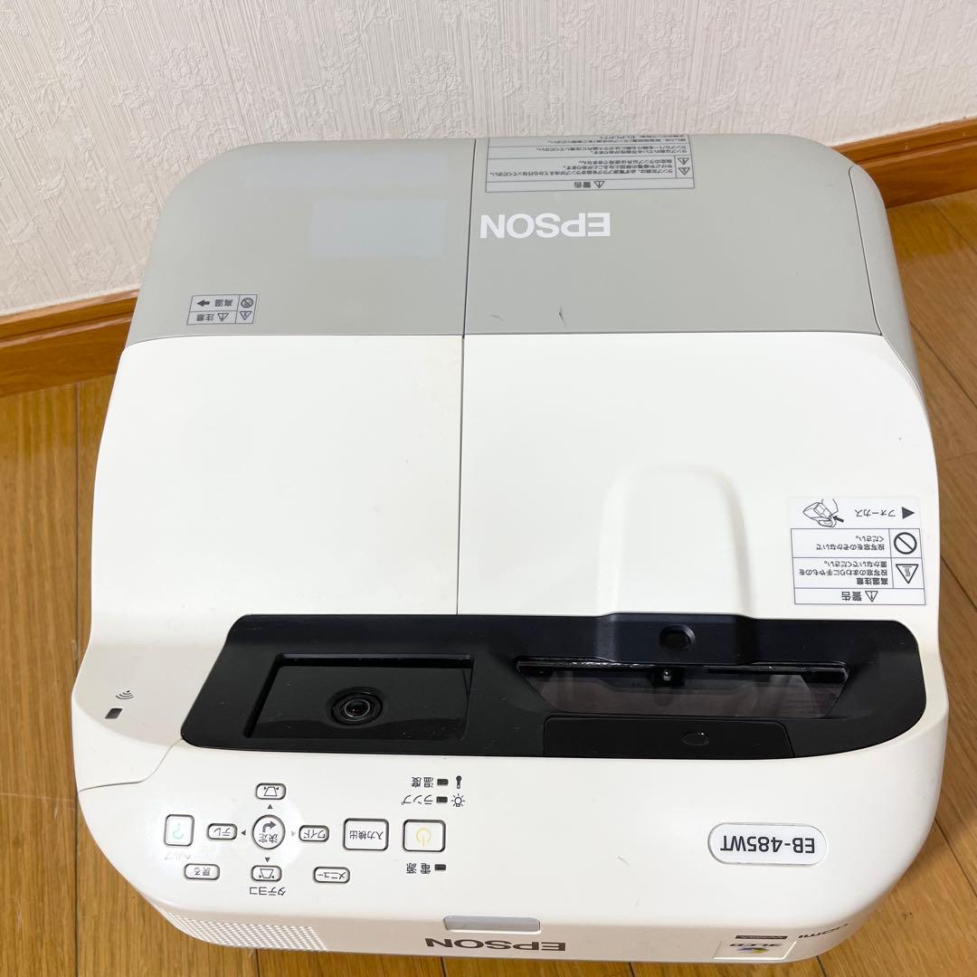 【ランプ1147H】業務用単焦点　EPSON EB-485WT プロジェクター