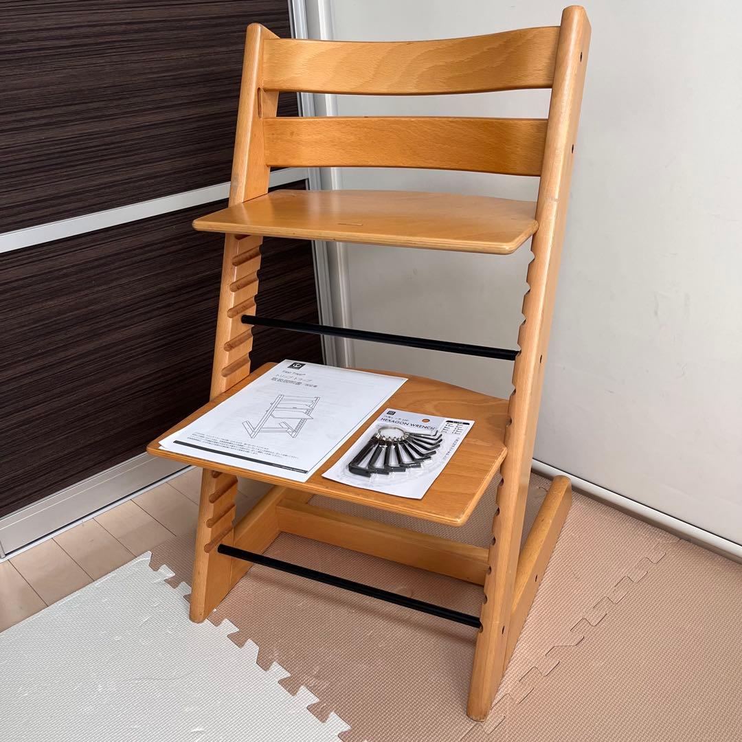 ストッケ トリップトラップナチュラル　シリアル3