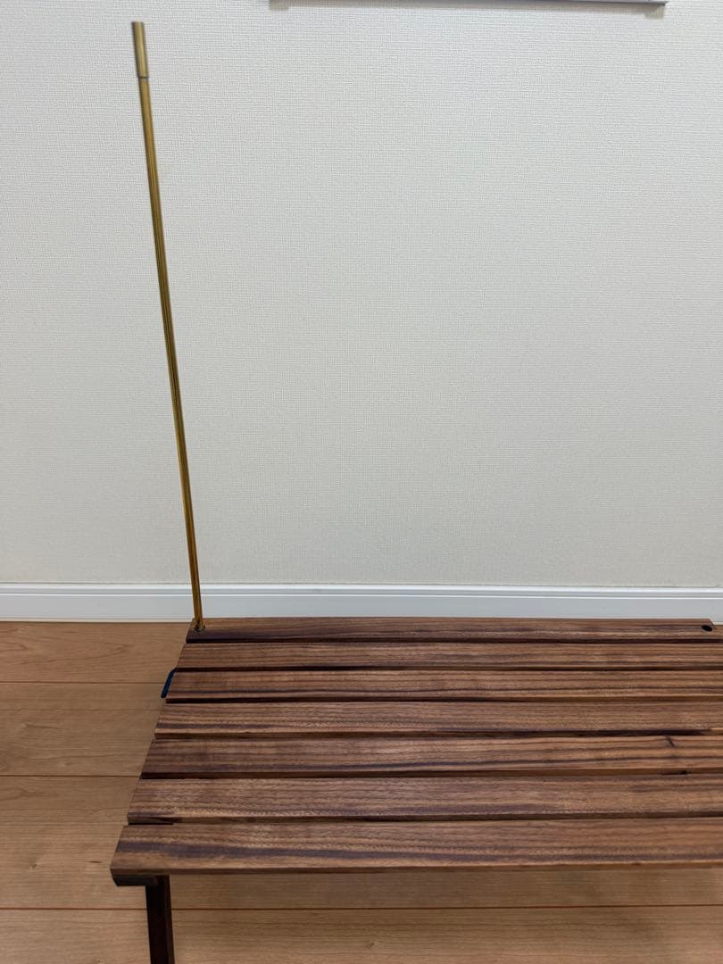 【新品未使用】Fallworks mini table walnut