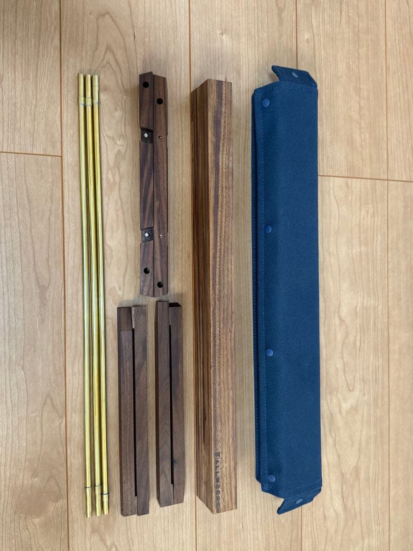 【新品未使用】Fallworks mini table walnut