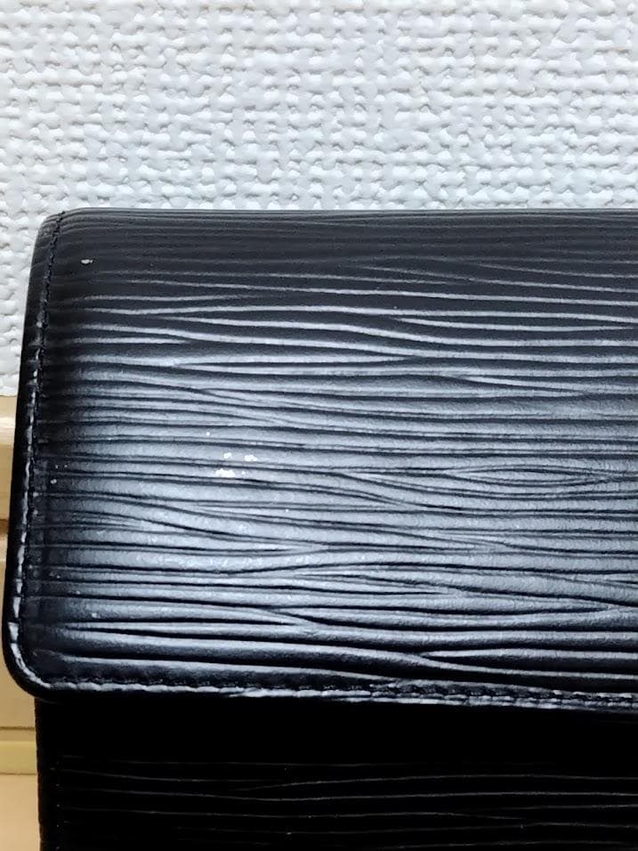 【送料無料】ルイヴィトン エピ 長財布 ブラック LOUIS VUITTON