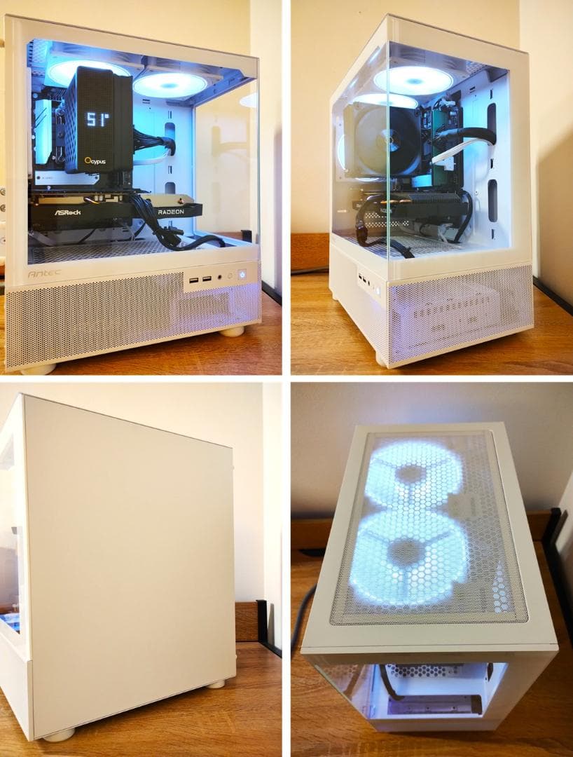 ゲーミングPC/Core i7 10700F/RX6600/新品 SSD1TB