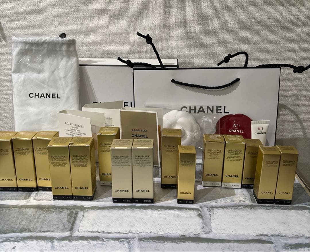 シャネルサンプルまとめ売り