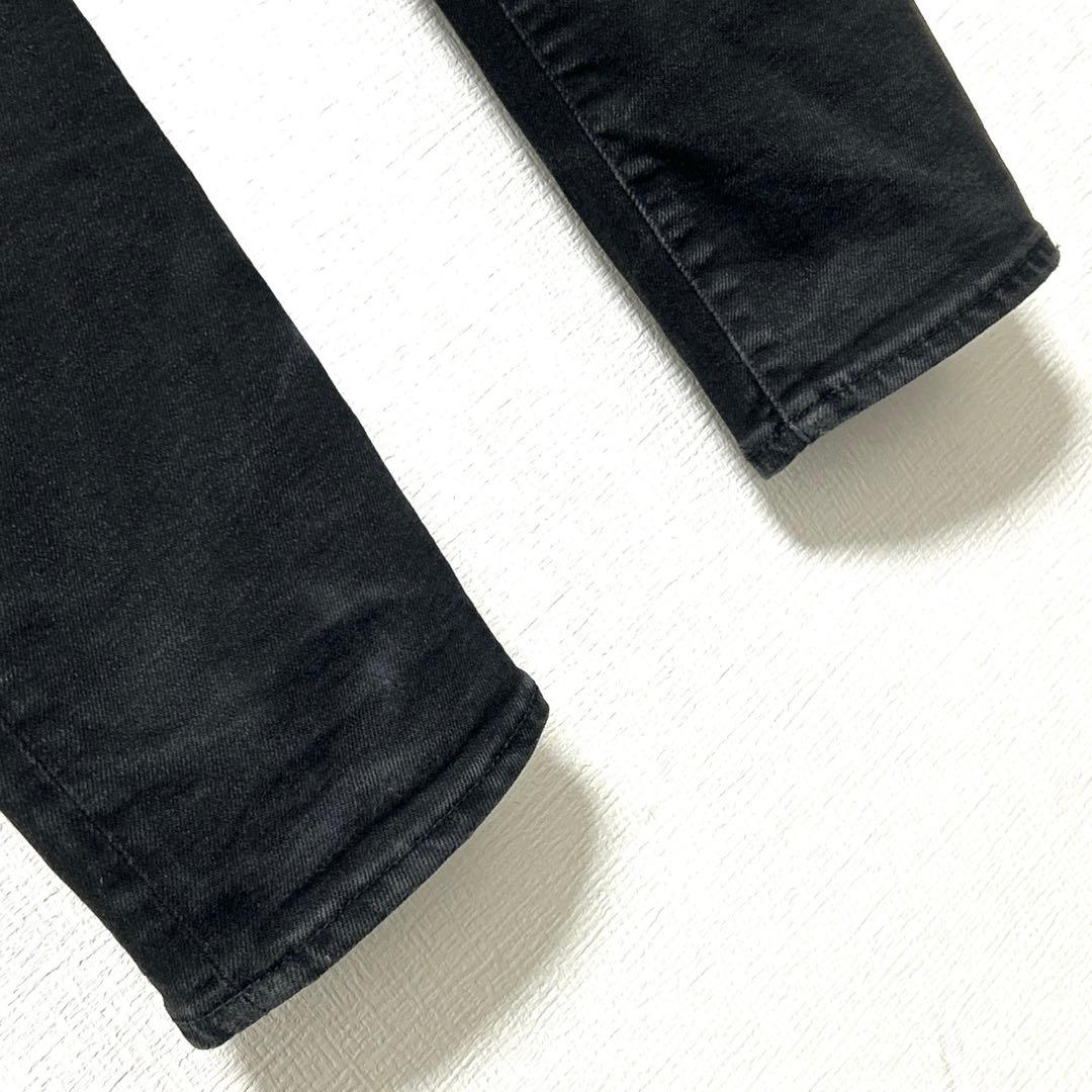 HYSTERIC GLAMOUR　リメイクスリムパンツ　ストレッチダメージデニム