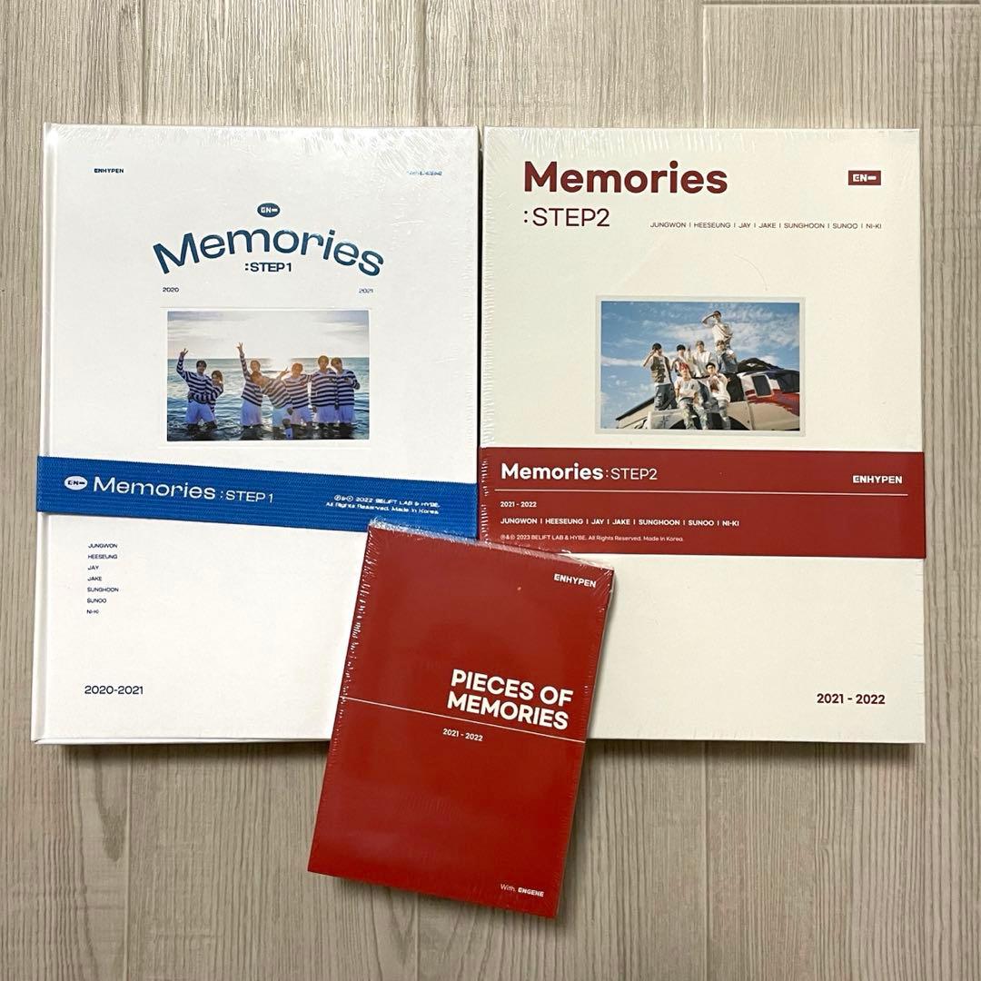【新品・未開封】ENHYPEN Memories STEP1 STEP2 DVD