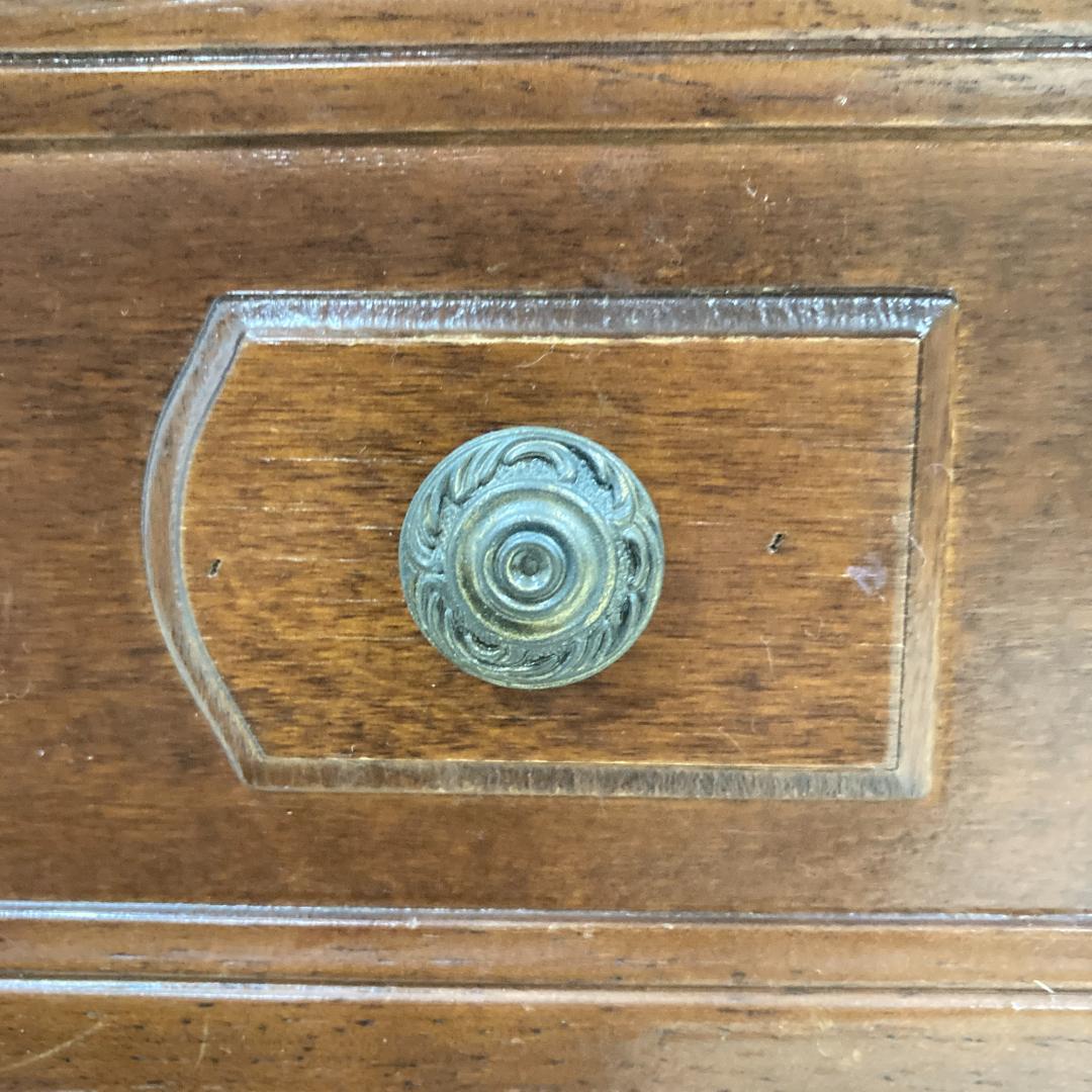 イギリス　アンティーク　４段チェスト　タンス　収納