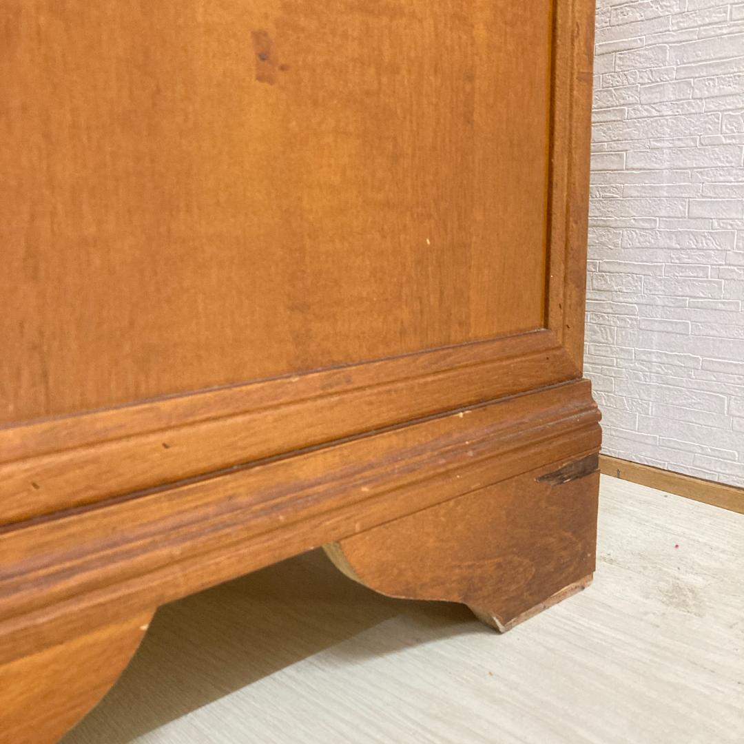 イギリス　アンティーク　４段チェスト　タンス　収納