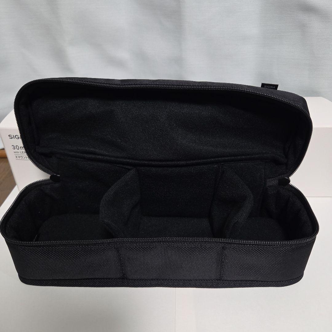 SIGMA 30mm F1.4 DC DN Xマウント用レンズ　限定レンズケース