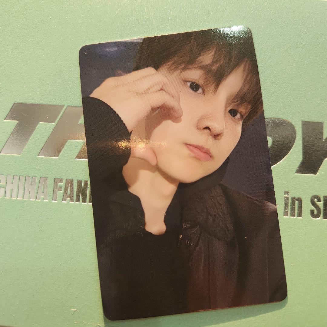 THE BOYZ　キュー　 中国ペンミ　入場特典　トレカ 上海　ドボイズ