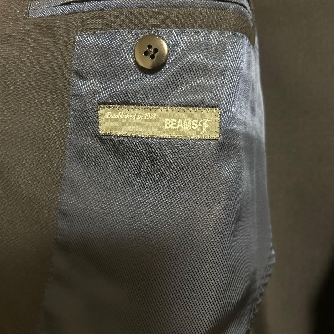 【美品】BEAMS F スーツ Mサイズ　ソリッドネイビー