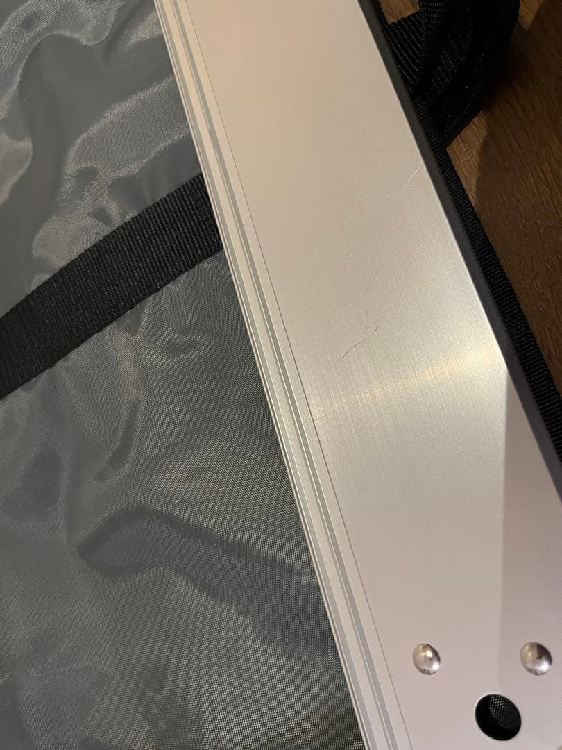 【出品内容変更】スノーピーク　アイアングリルテーブルセット