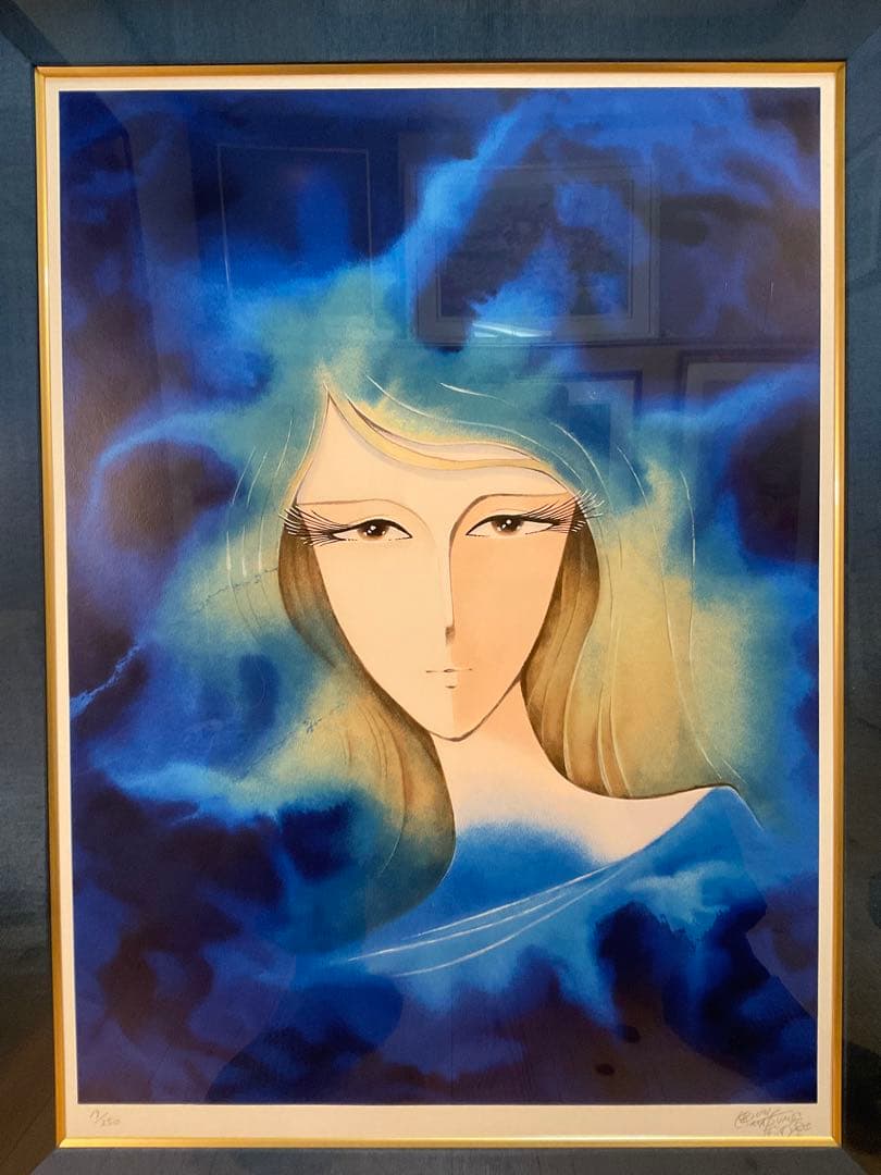 松本零士「スターシャⅠ」シルクスクリーン　直筆サイン・エディション・作品保証書有