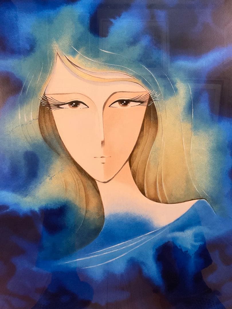 松本零士「スターシャⅠ」シルクスクリーン　直筆サイン・エディション・作品保証書有