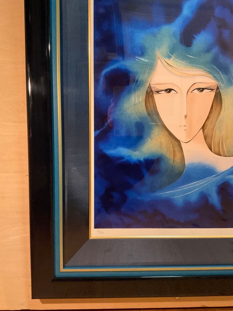 松本零士「スターシャⅠ」シルクスクリーン　直筆サイン・エディション・作品保証書有