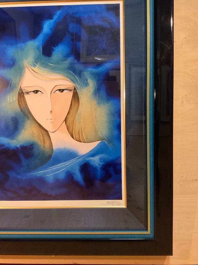 松本零士「スターシャⅠ」シルクスクリーン　直筆サイン・エディション・作品保証書有