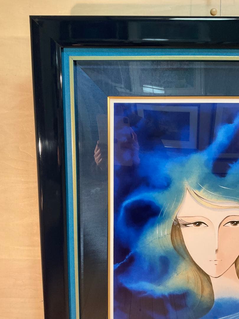 松本零士「スターシャⅠ」シルクスクリーン　直筆サイン・エディション・作品保証書有