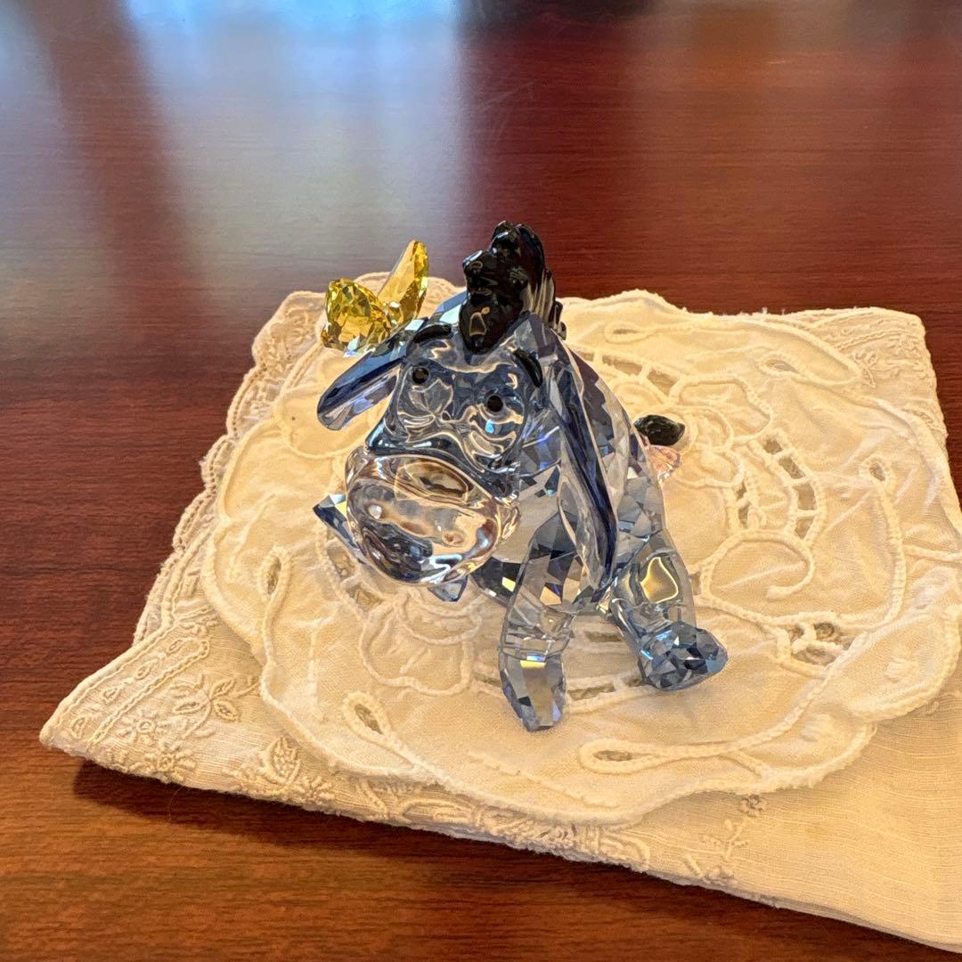 スワロフスキー　ディズニー　イーヨー 置物