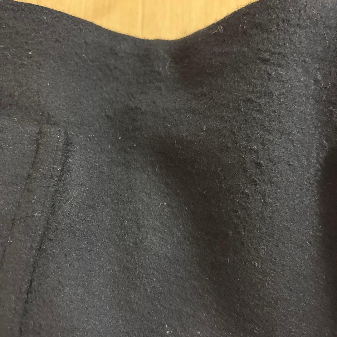 yori ポケットウールミニスカート　38サイズ　ブラック