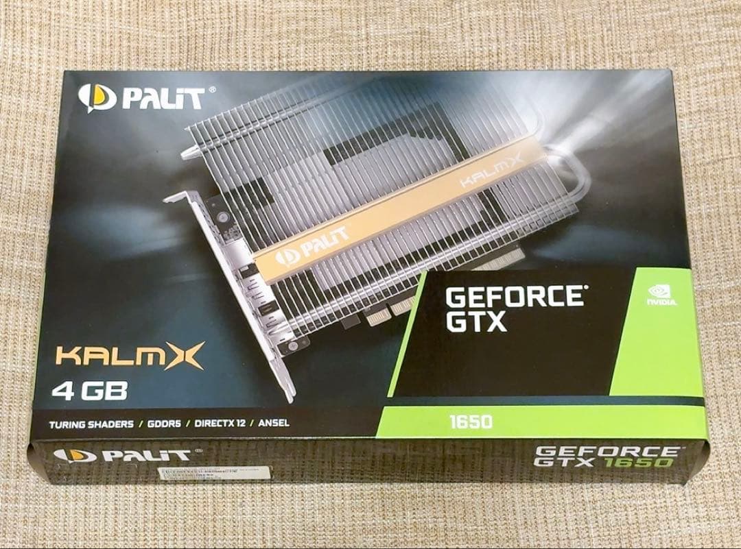 グラフィックボード・グラボ・ビデオカード Palit GeForce GTX 1650 KalmX 4GB