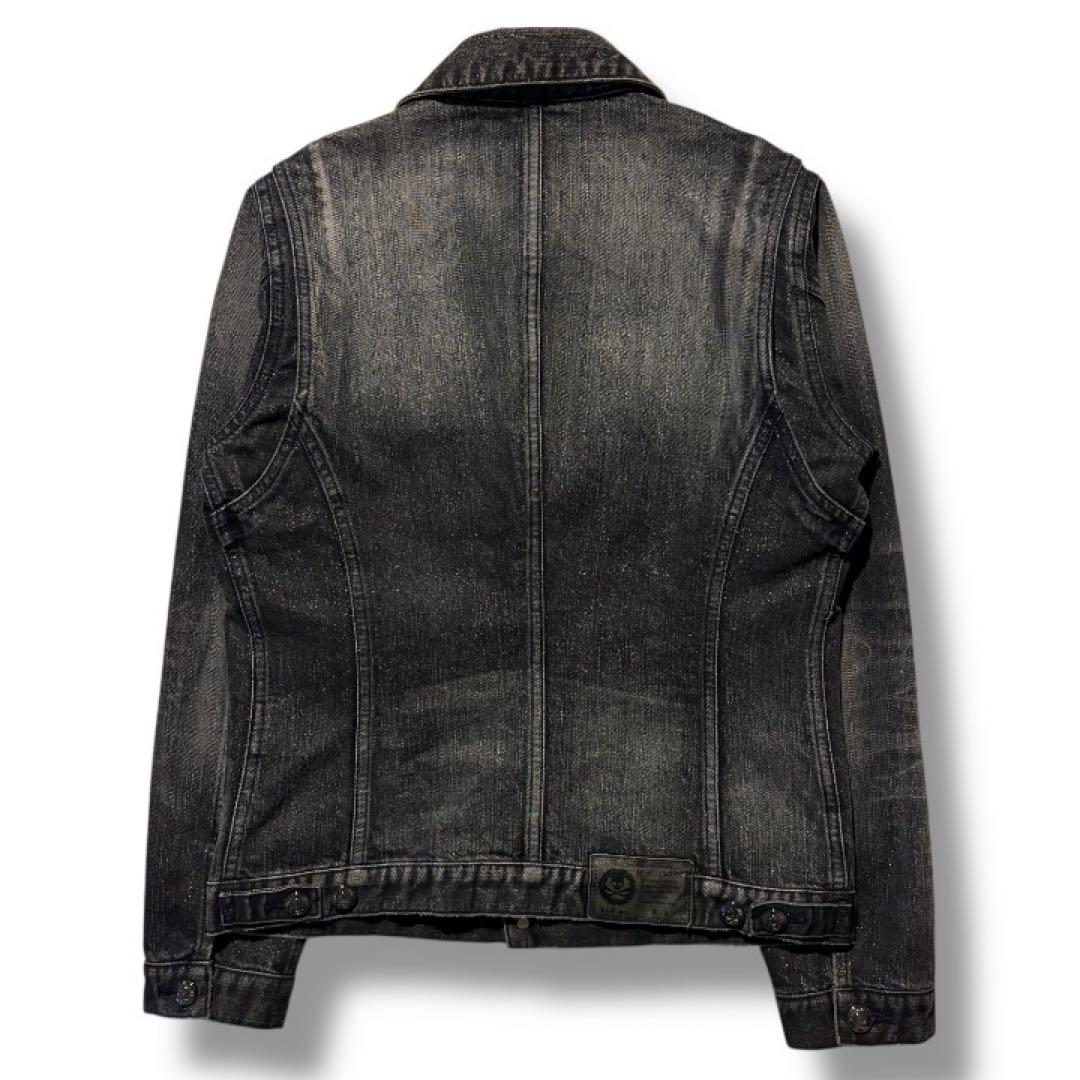 ジャケット・アウター 00s roen coating damage denim jacket y2k