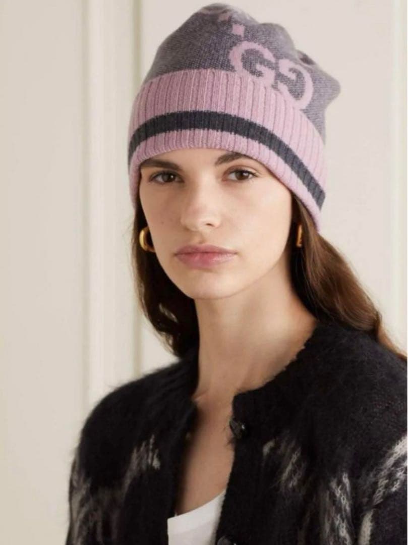 【新品未使用】　カシミア100% ニートー帽