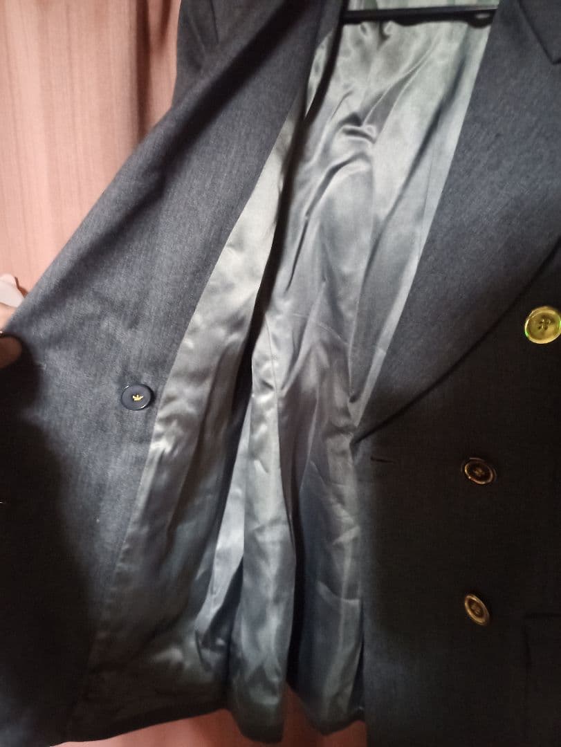 GIVENCHY ジバンシィ ダークグレーテーラードジャケット ダブル