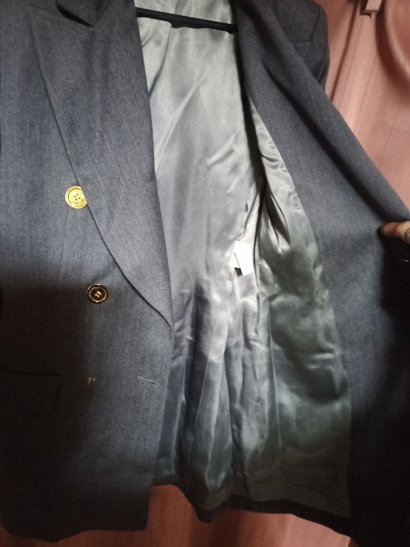 GIVENCHY ジバンシィ ダークグレーテーラードジャケット ダブル