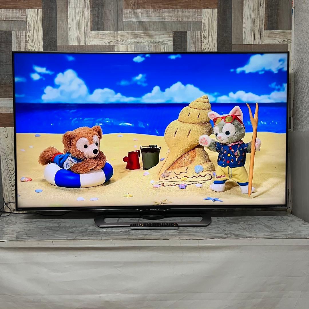 全国送料込❣️シャープ国内製造60型4KテレビYouTube.Netflix