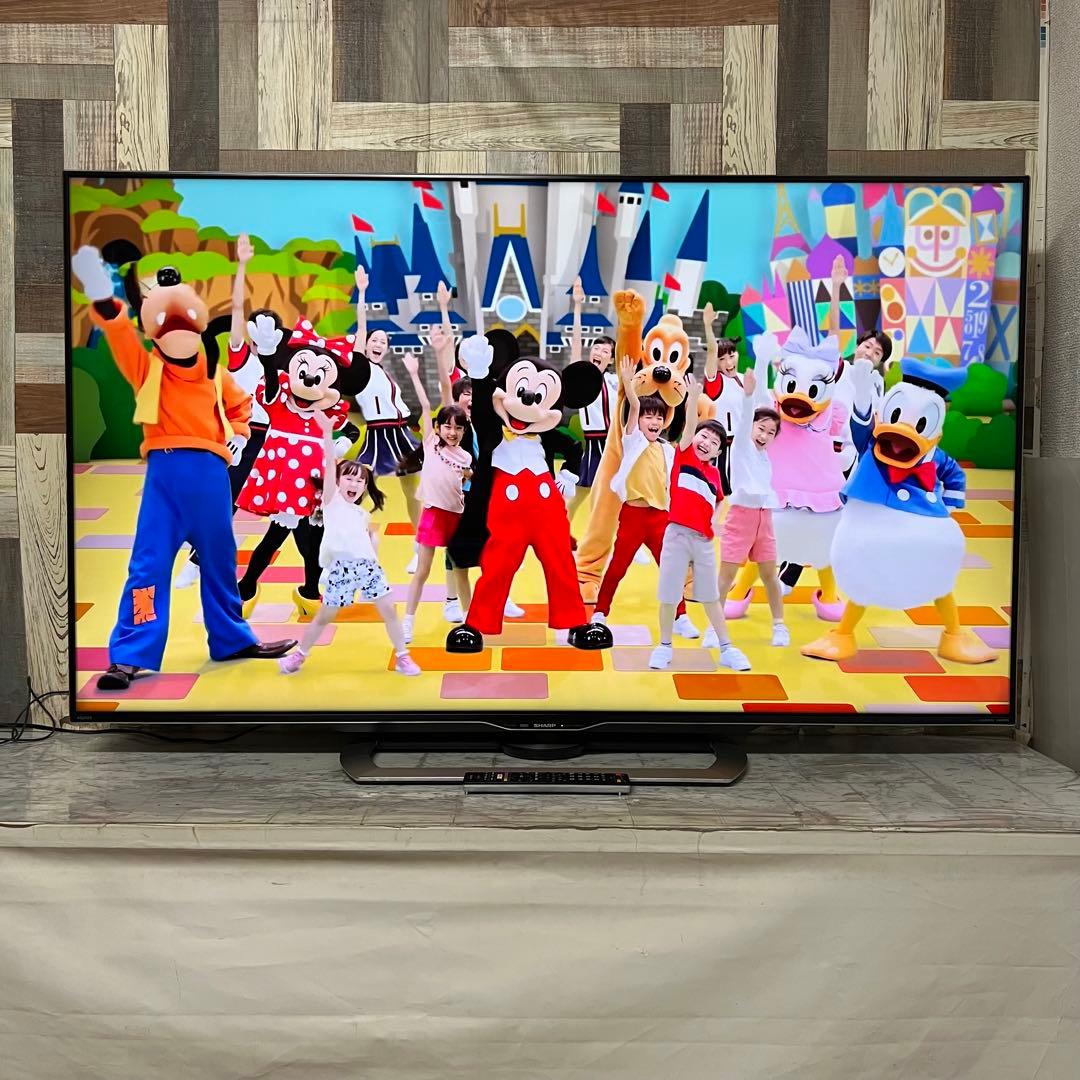 全国送料込❣️シャープ国内製造60型4KテレビYouTube.Netflix