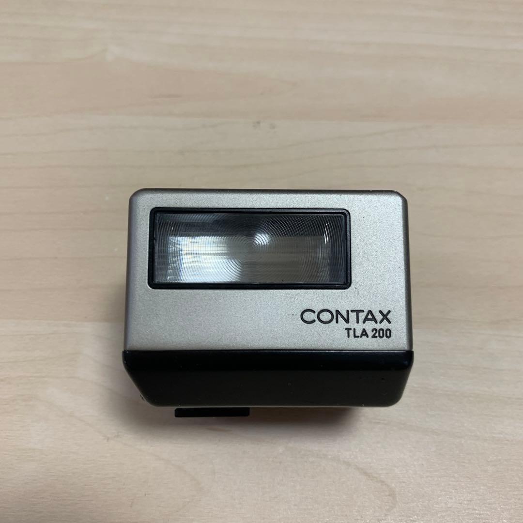 【通電確認済】コンタックス　CONTAX TLA 200 ストロボ