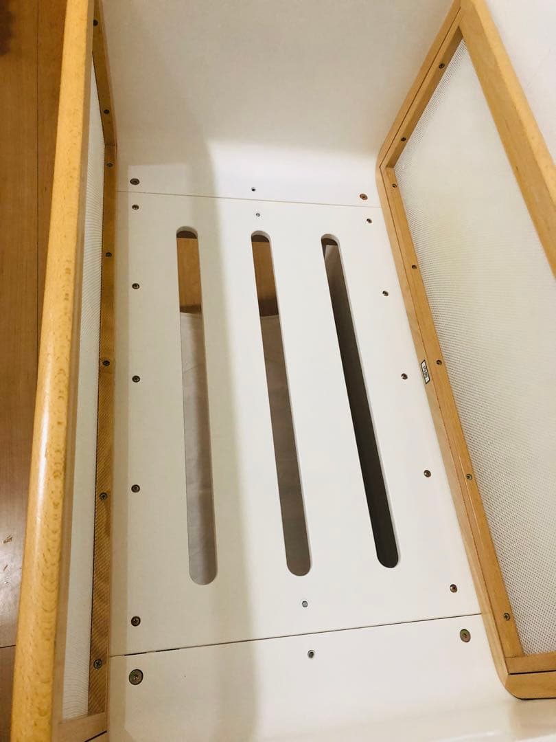 【値下げ中】リリワゴン 大和屋 ベビーベット ゆりかご 新生児 ホワイト