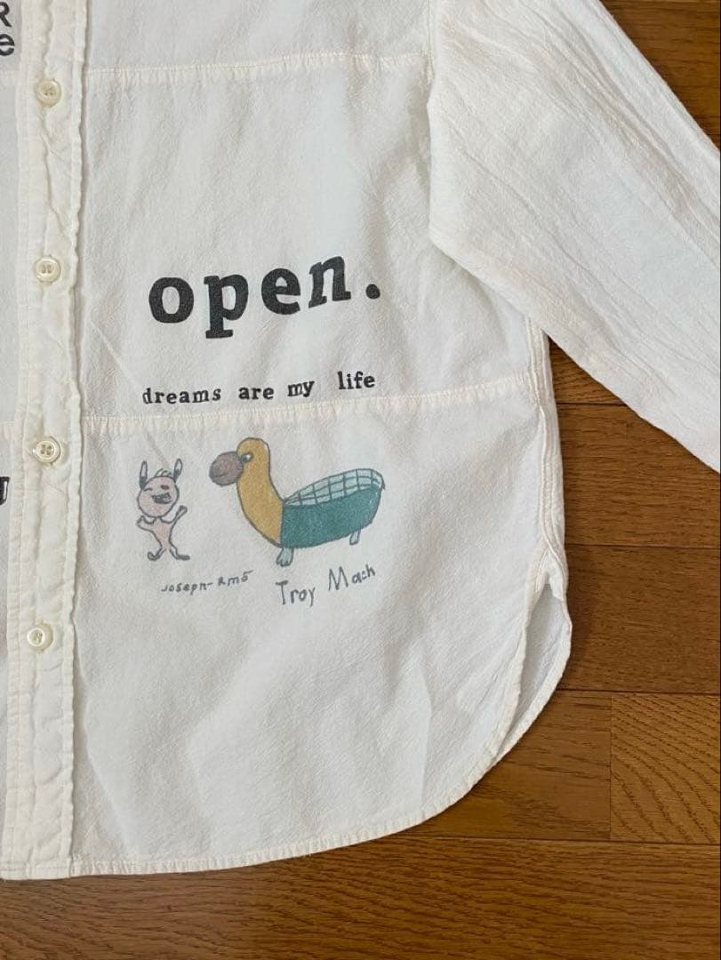 トップス DENIM DUNGAREE/Sheeting Remake Shirt 02