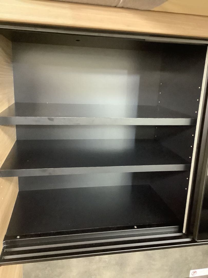 【現行商品】パモウナ 食器棚 IDA-1002R 幅100cm セラミック調天板