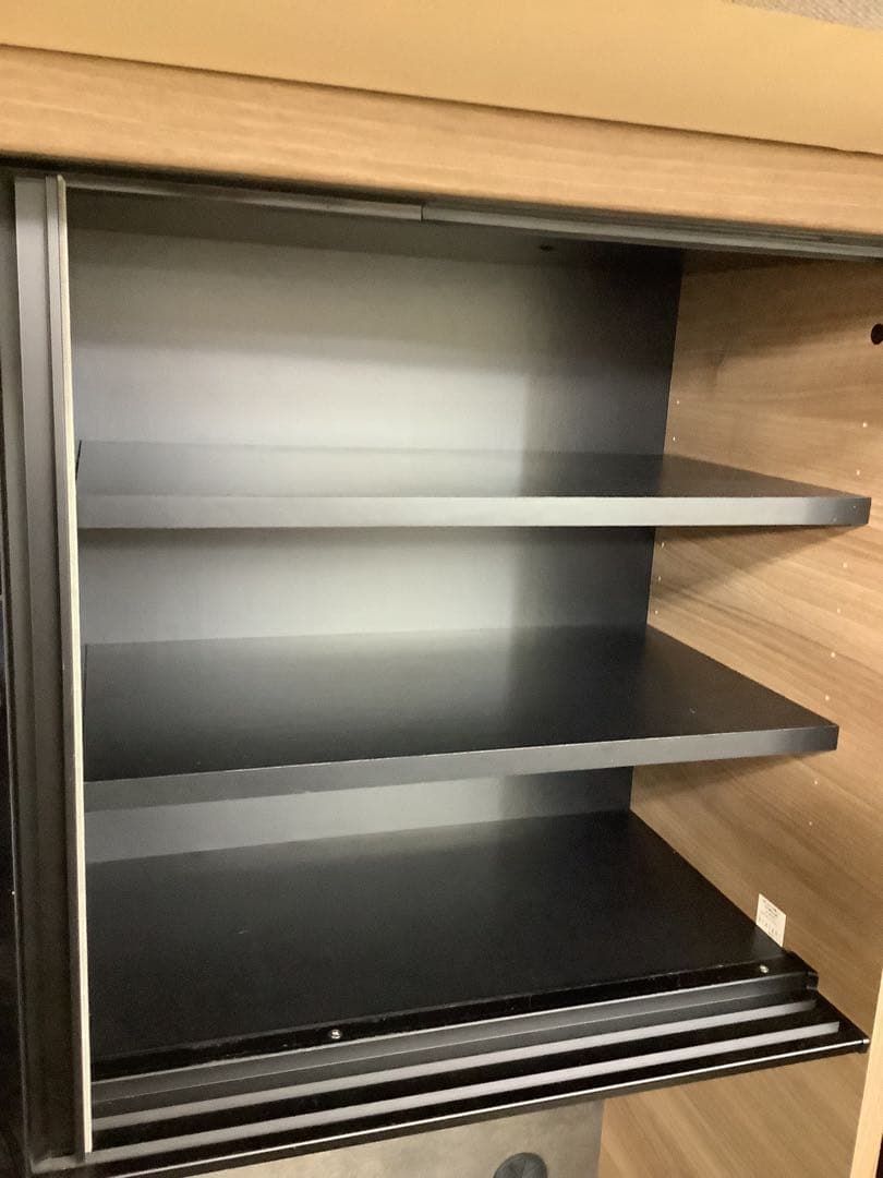 【現行商品】パモウナ 食器棚 IDA-1002R 幅100cm セラミック調天板