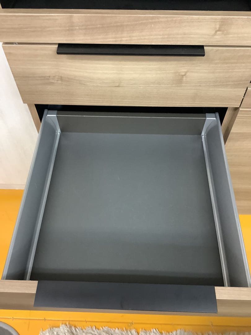 【現行商品】パモウナ 食器棚 IDA-1002R 幅100cm セラミック調天板