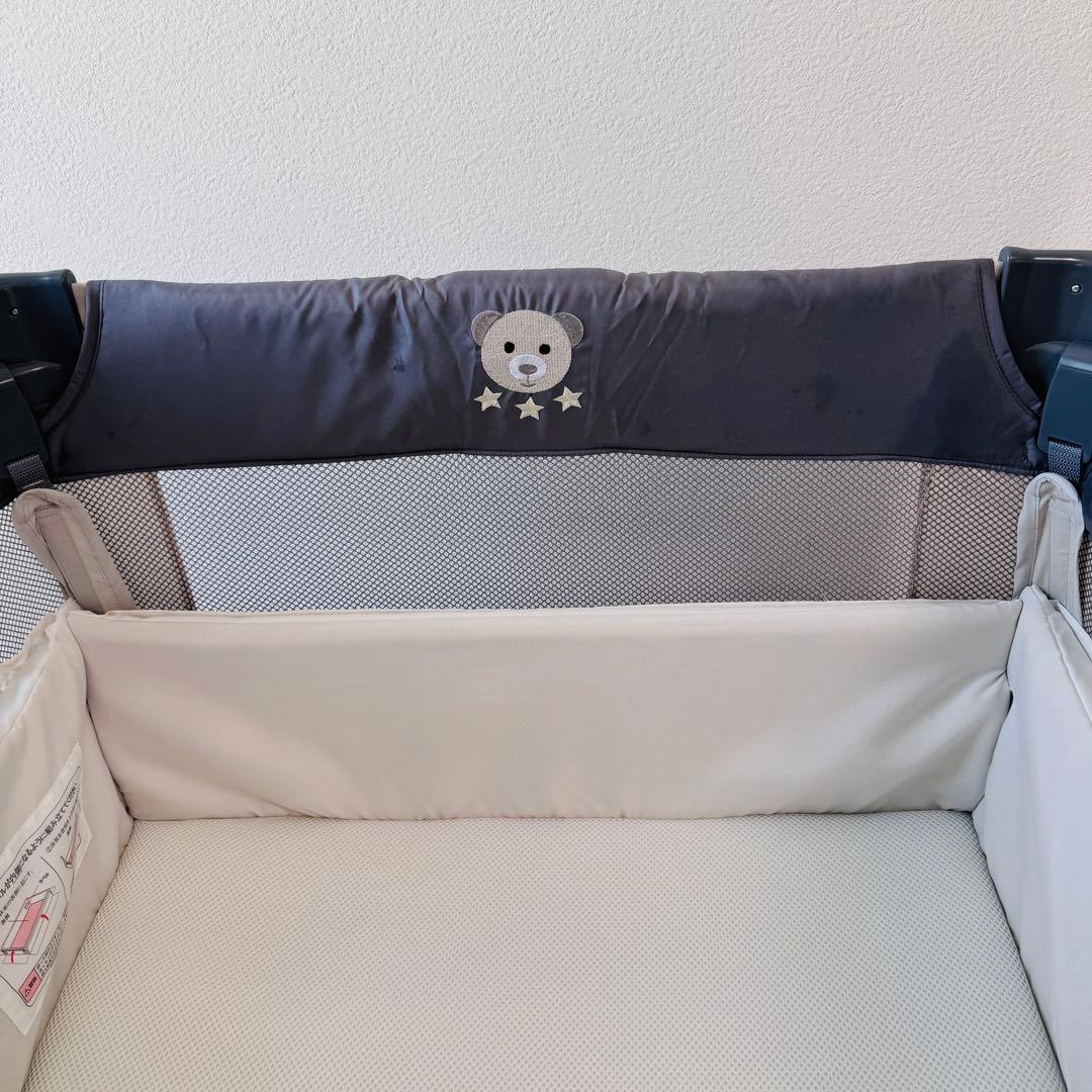 美品！アップリカ ココネルエアー ベビーベッド