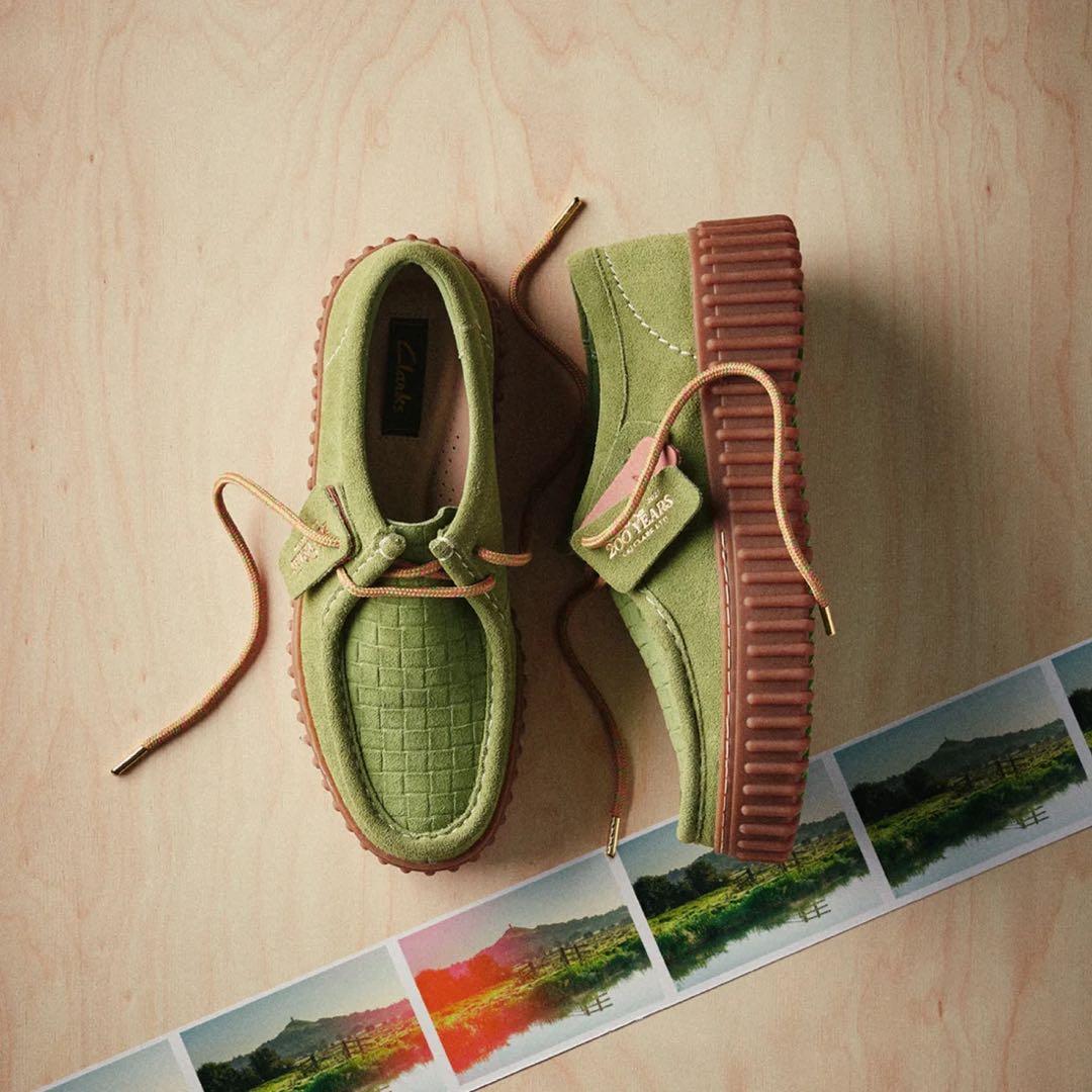 Clarksクラークストーヒルビー未使用　アップルスウェード