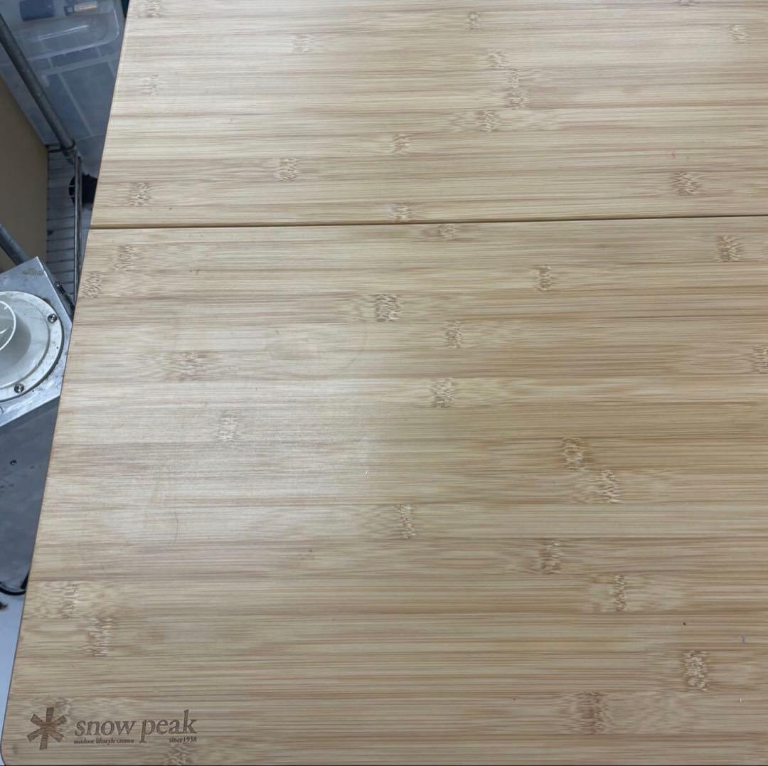  peak ワンアクションテーブル竹