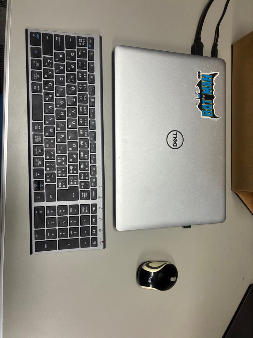 Dell ノートPC シルバー + マウス + キーボード