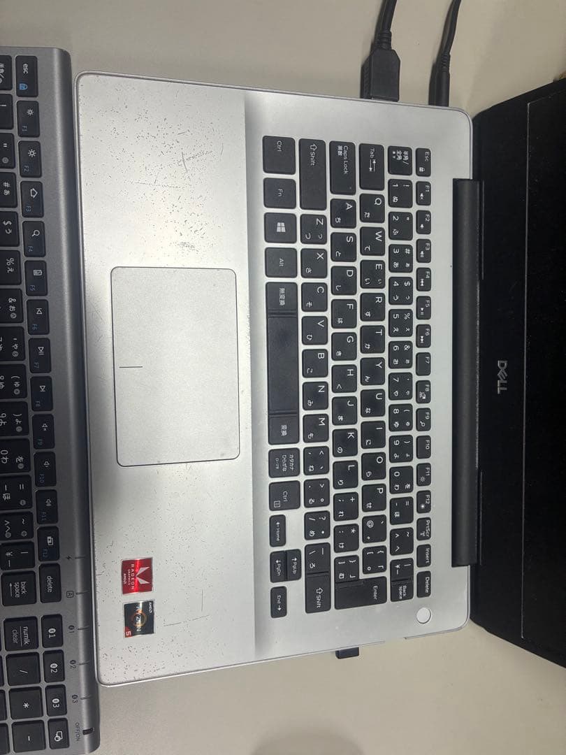 Dell ノートPC シルバー + マウス + キーボード