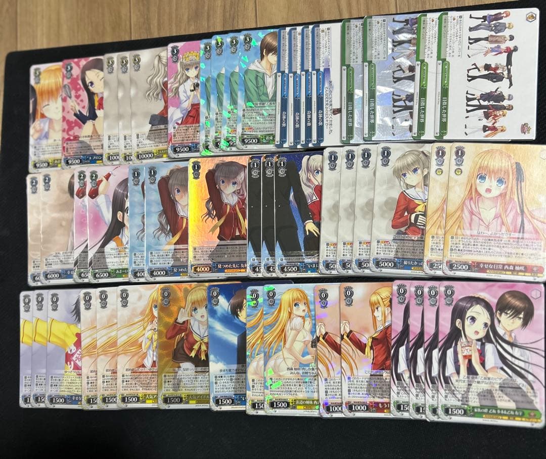 ヴァイスシュヴァルツ　Charlotte デッキ　デッキパーツ付き