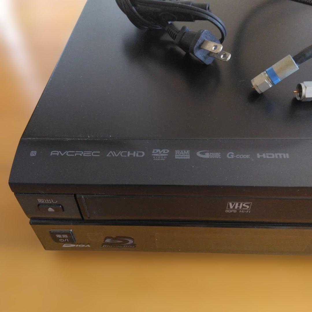 Panasonic VHS・ブルーレイレコーダー HDD対応