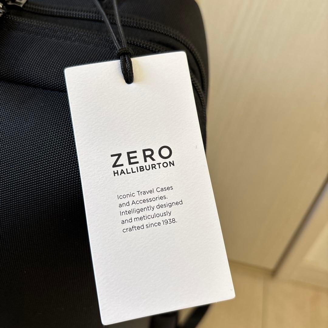 ZERO HALLIBURTON バックパック 黒　未使用品