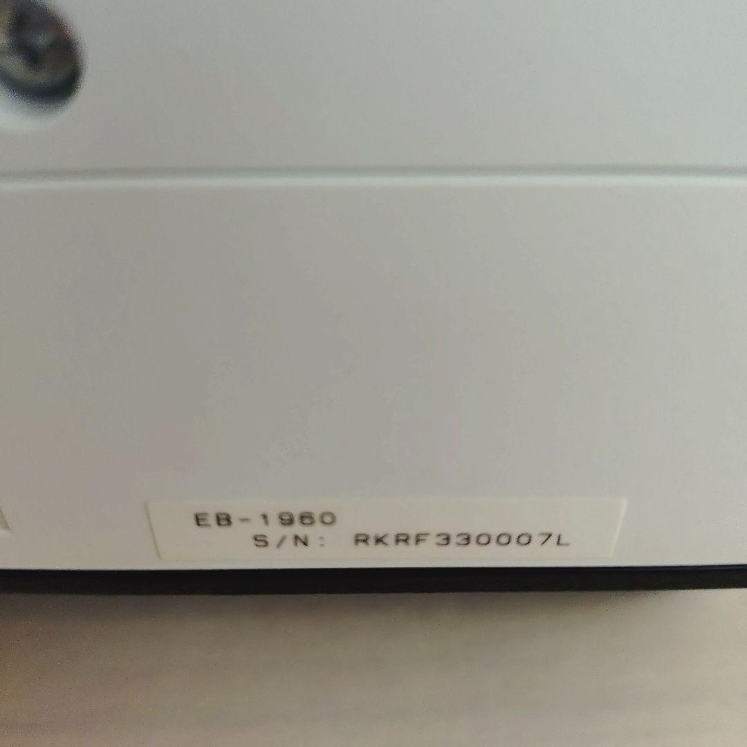 EPSON　プロジェクター　EB-1960 リモコン付き