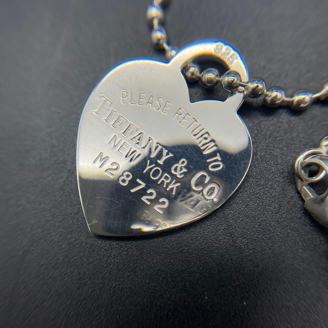 ◯Tiffanyリターントゥ ティファニー ハート ボールチェーン ネックレス