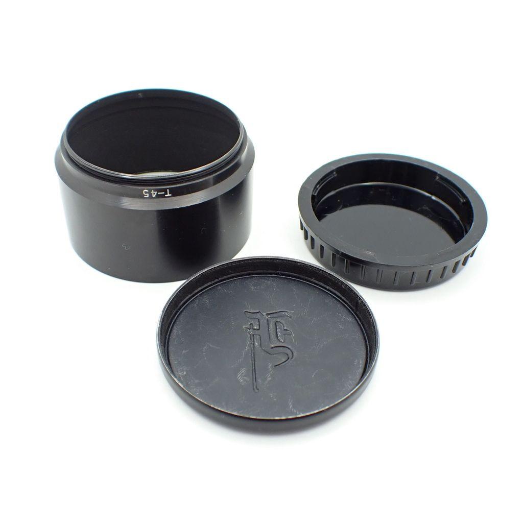 【動作確認済】OLYMPUS ペン用 100mm f3.5純正フード&キャップ付