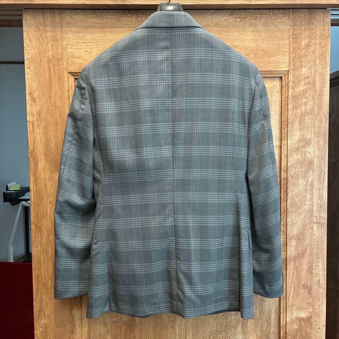 【新品未使用】五大陸ビジネスジャケット Mサイズ グレー系