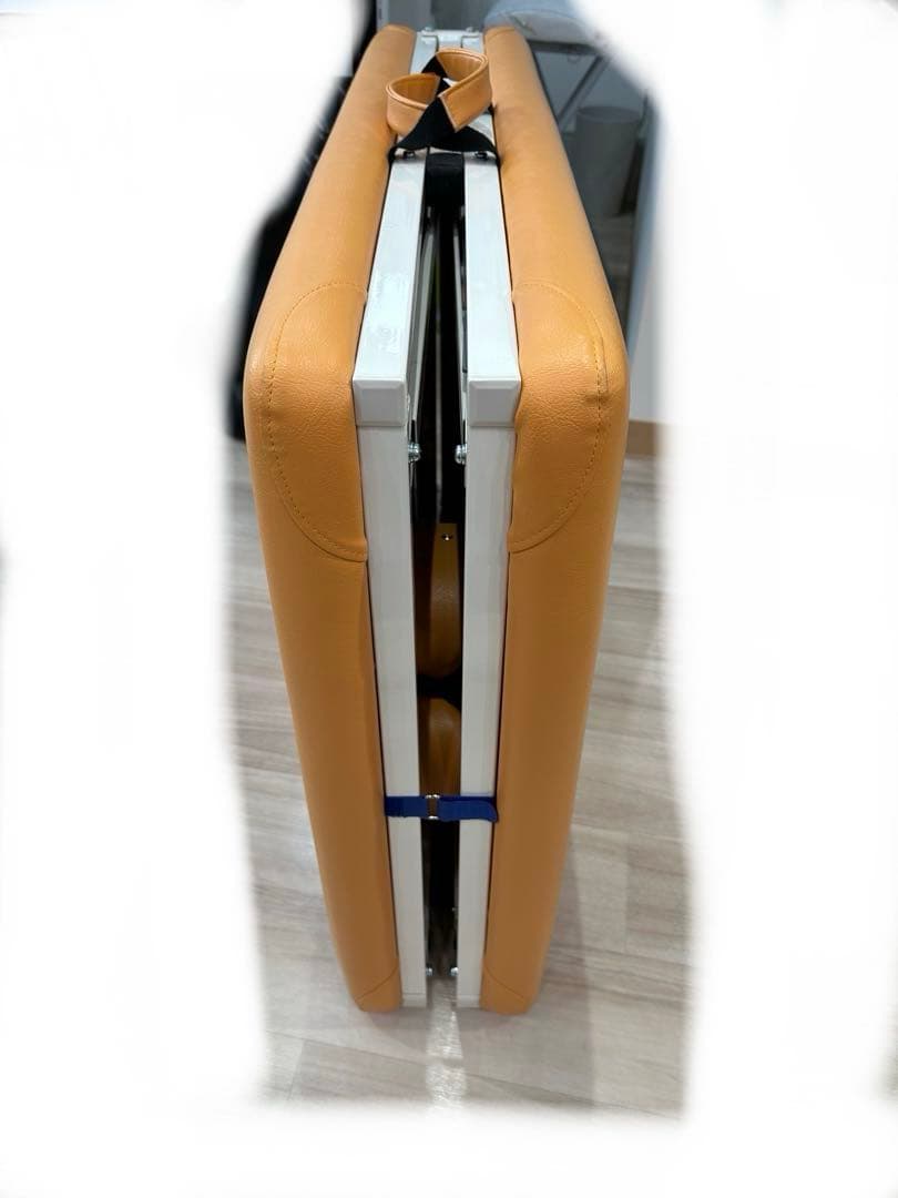 【週末限定値下げ】高田ベッド　折りたたみベッド　埋込式フェイスマット